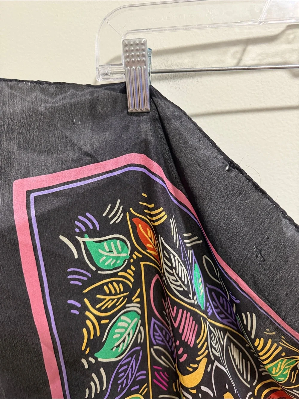 Gorgeous Honey Patterned Silk Scarf